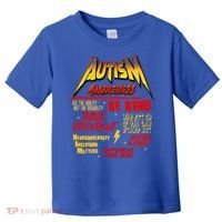 Autism World Tour Concert Be Kind Think Different Toddler T-Shirt thumb 0