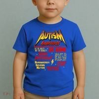 Autism World Tour Concert Be Kind Think Different Toddler T-Shirt thumb 2