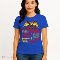 Autism World Tour Concert Be Kind Think Different Women's T-Shirt thumb 4