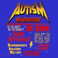 Autism World Tour Concert Be Kind Think Different Women's T-Shirt thumb 6