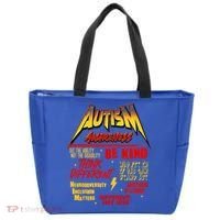Autism World Tour Concert Be Kind Think Different Tote Bag thumb 0