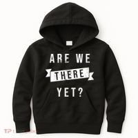 Are We There Yet Travel Road Trip Kids Hoodie thumb 0