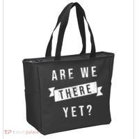 Are We There Yet Travel Road Trip Tote Bag thumb 2