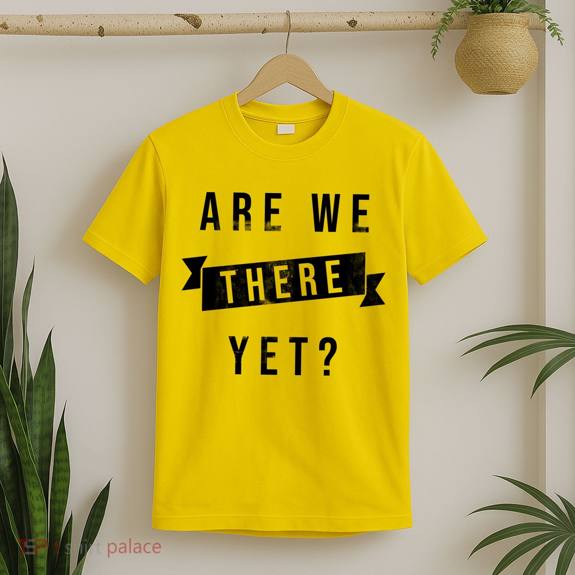 Are We There Yet Travel Road Trip T-Shirt