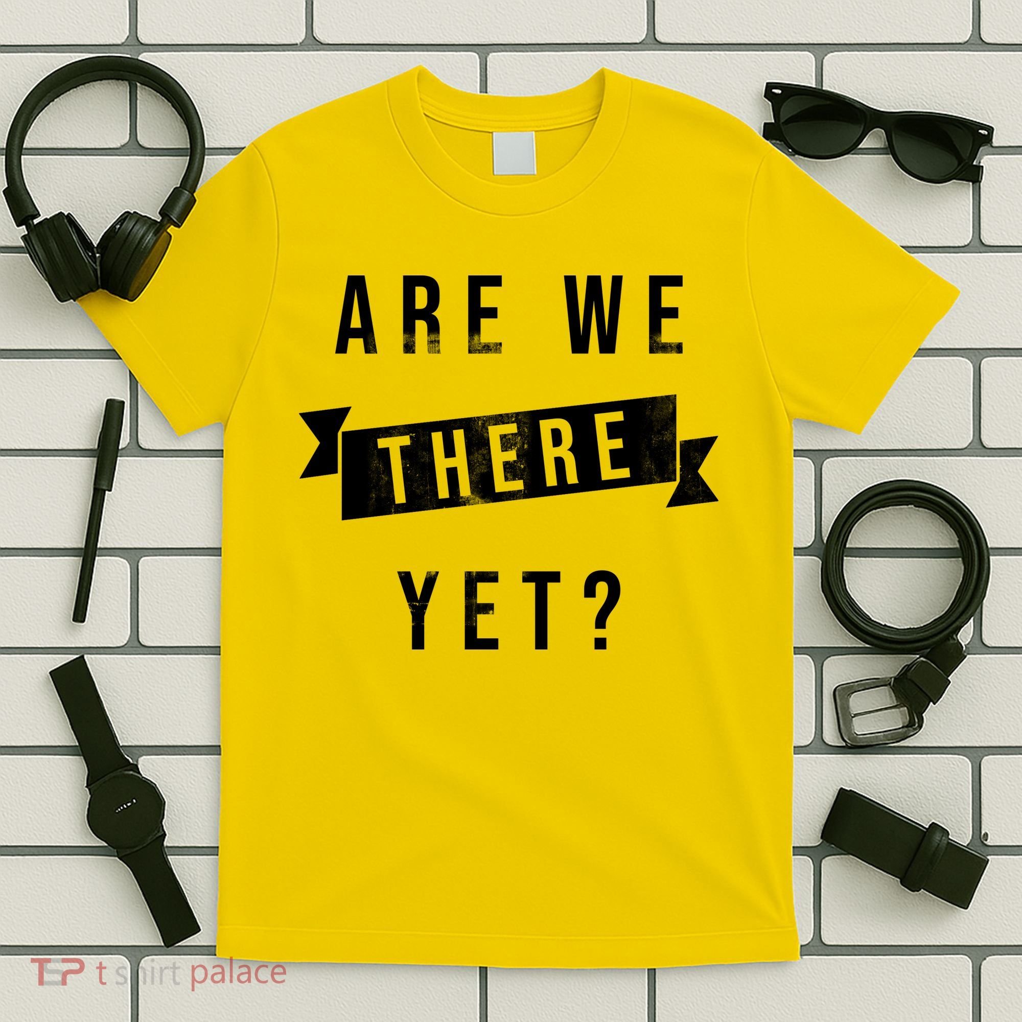 Are We There Yet Travel Road Trip T-Shirt