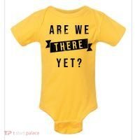 Are We There Yet Travel Road Trip Baby Bodysuit thumb 0