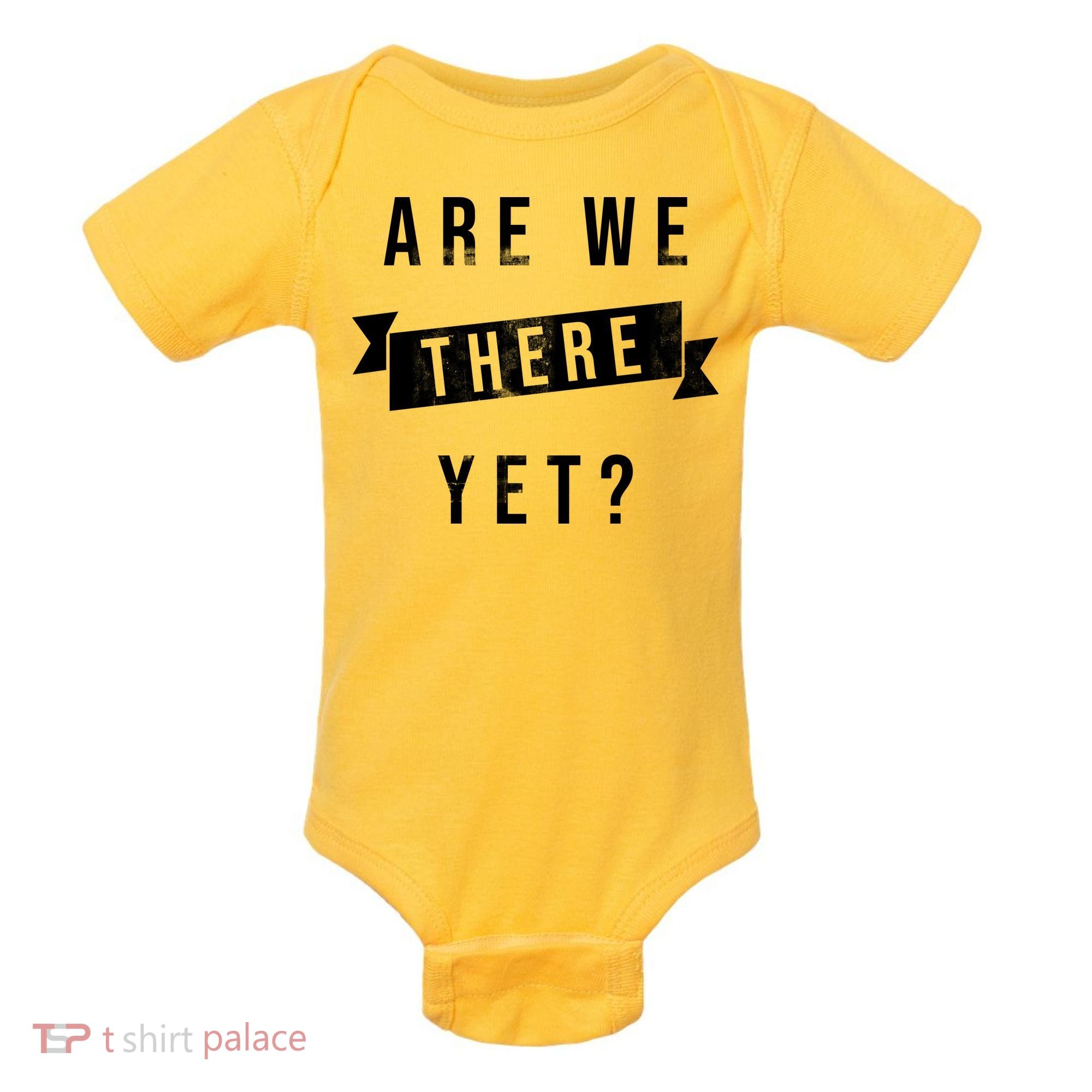 Are We There Yet Travel Road Trip Baby Bodysuit