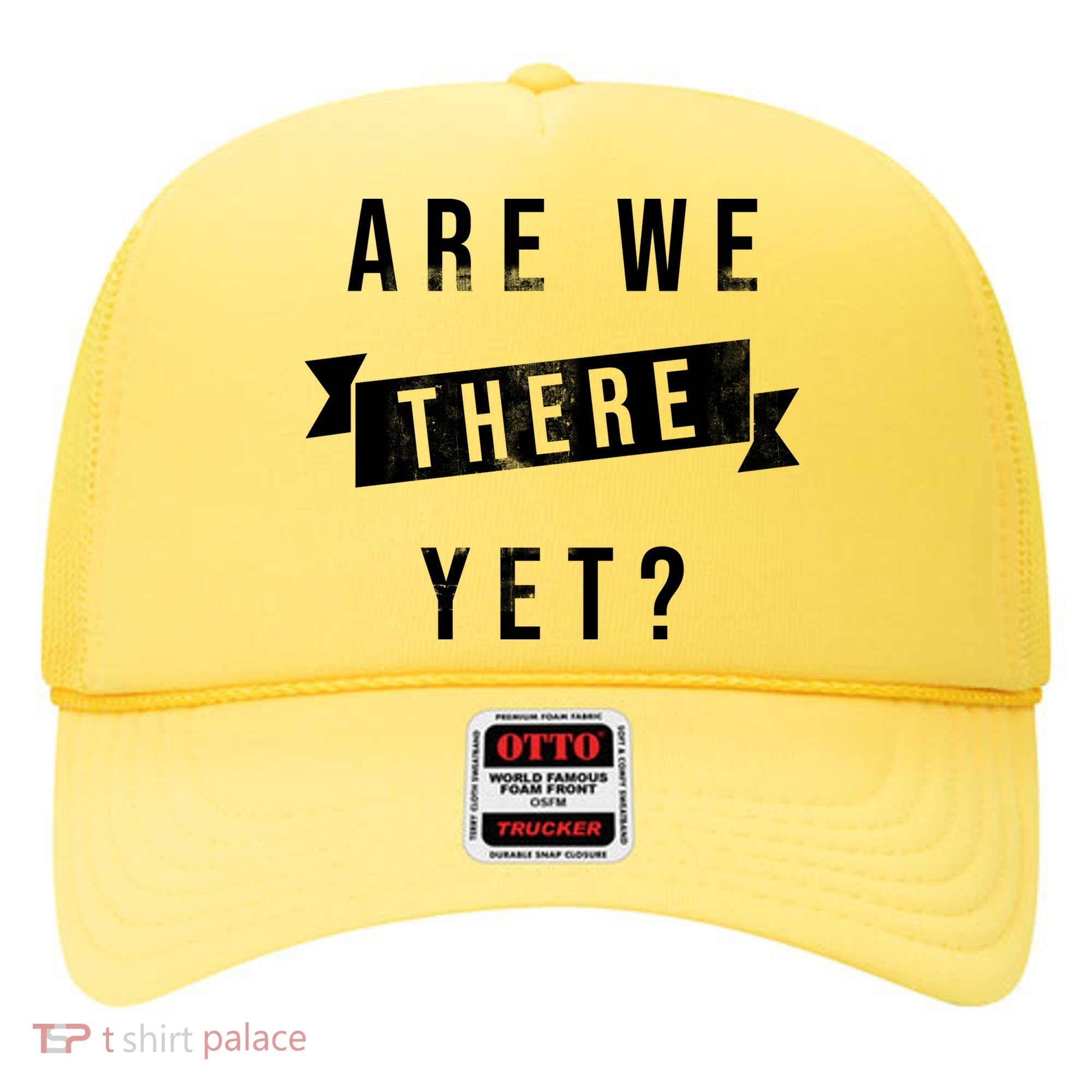 Are We There Yet Travel Road Trip Hat
