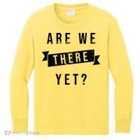 Are We There Yet Travel Road Trip Kids Long Sleeve Shirt thumb 0