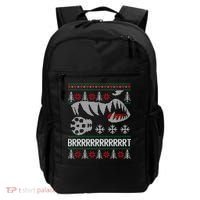 A10 Warthog Ugly Xmas Sweater Style Fighter Jet Usaf Gift Backpack thumb 0