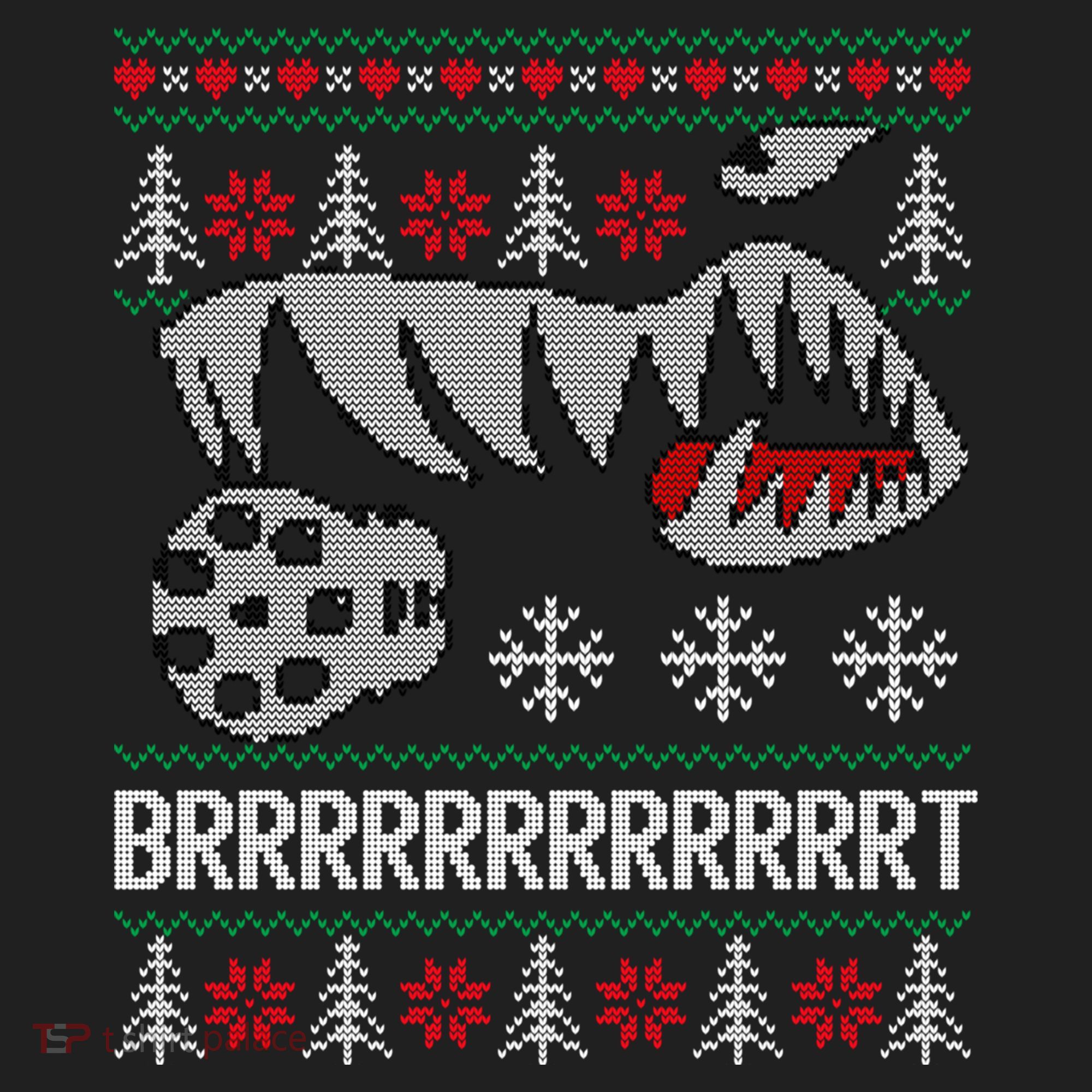 A10 Warthog Ugly Xmas Sweater Style Fighter Jet Usaf Gift Beanie