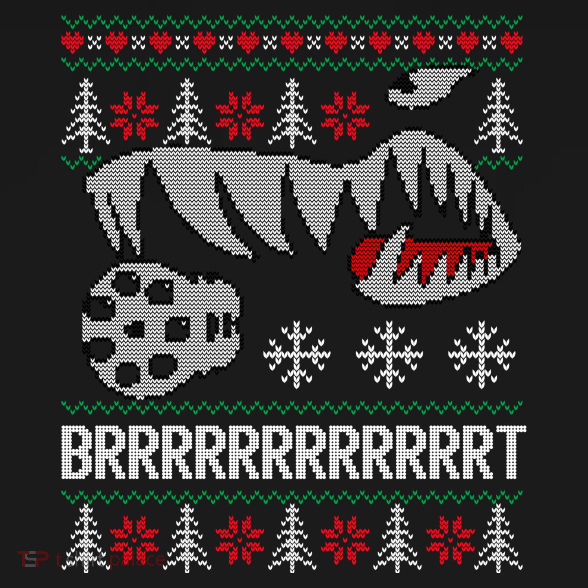 A10 Warthog Ugly Xmas Sweater Style Fighter Jet Usaf Gift Ornament