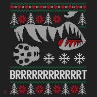 A10 Warthog Ugly Xmas Sweater Style Fighter Jet Usaf Gift Hat thumb 2