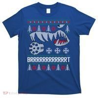 A10 Warthog Ugly Xmas Sweater Style Fighter Jet Usaf Gift T-Shirt thumb 0