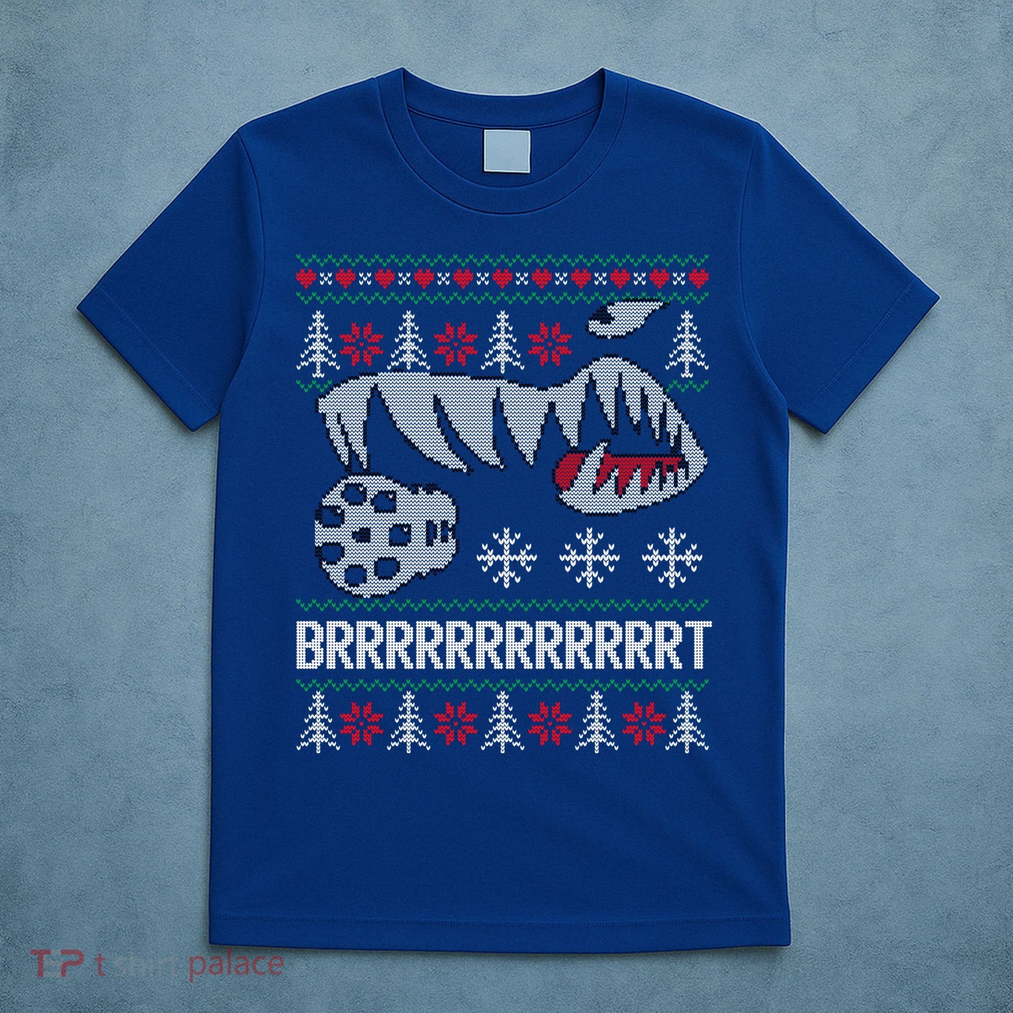 A10 Warthog Ugly Xmas Sweater Style Fighter Jet Usaf Gift T-Shirt