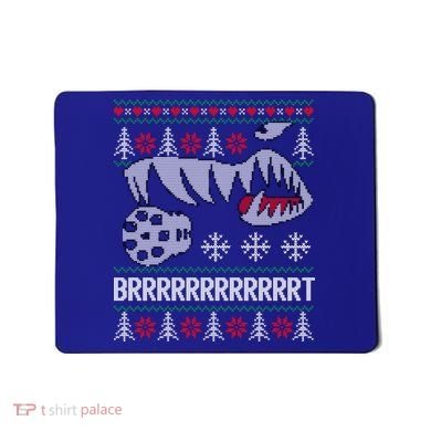 A10 Warthog Ugly Xmas Sweater Style Fighter Jet Usaf Gift Mousepad