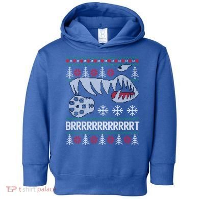 A10 Warthog Ugly Xmas Sweater Style Fighter Jet Usaf Gift Toddler Hoodie