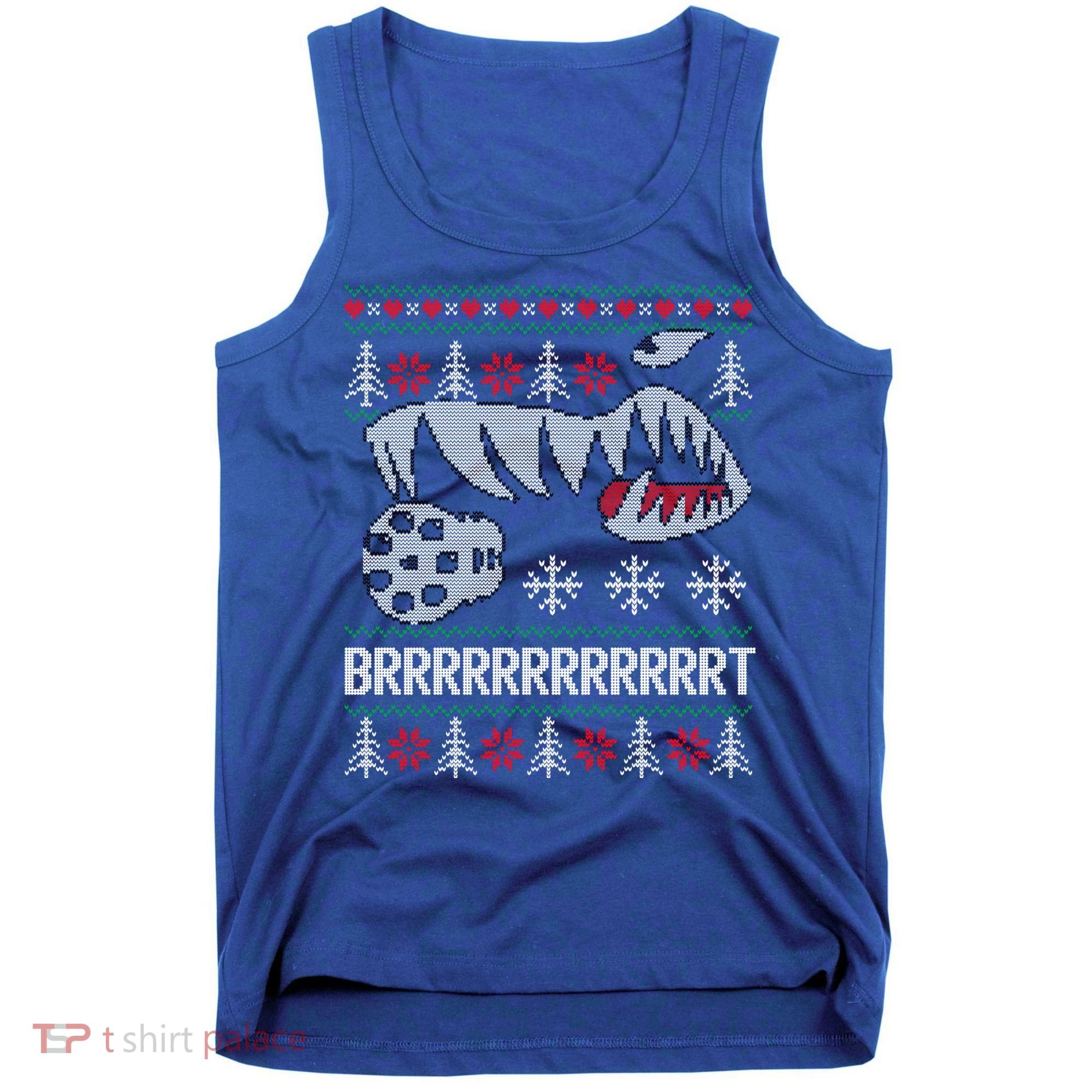 A10 Warthog Ugly Xmas Sweater Style Fighter Jet Usaf Gift Tank Top