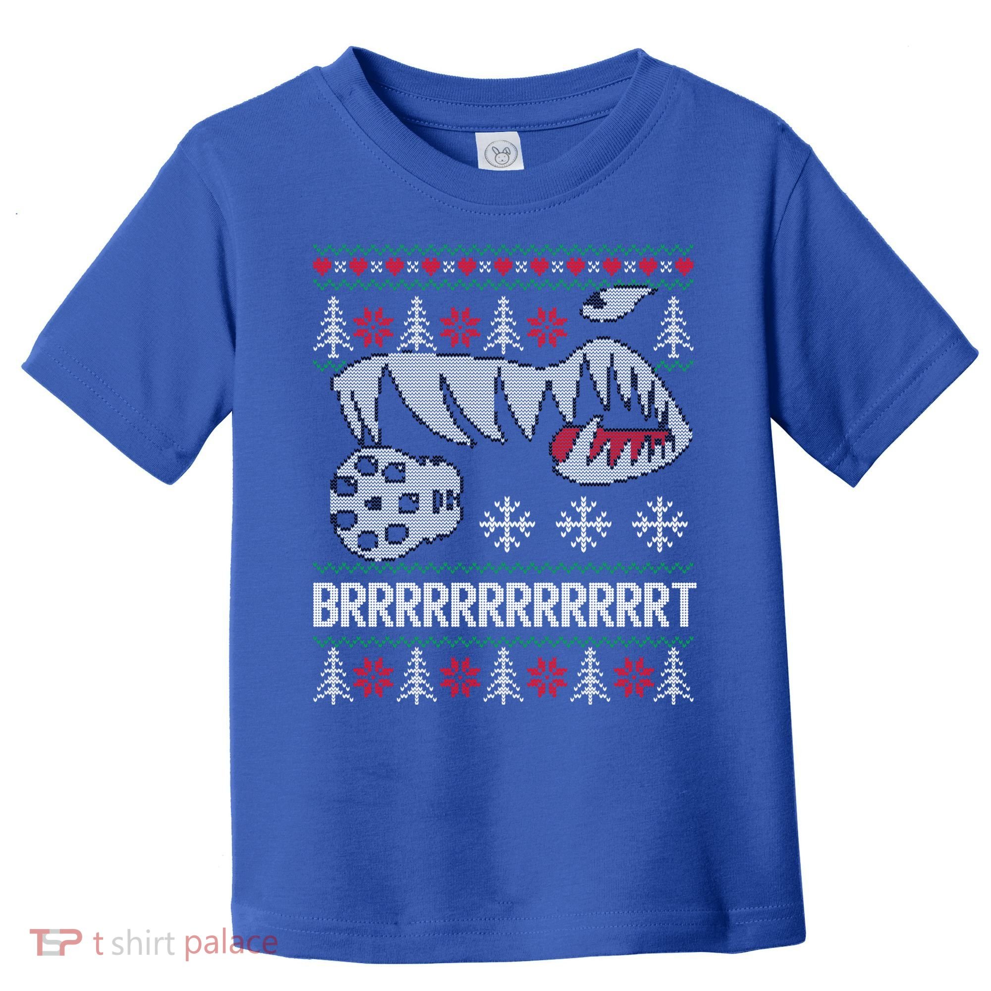 A10 Warthog Ugly Xmas Sweater Style Fighter Jet Usaf Gift Toddler T-Shirt