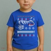 A10 Warthog Ugly Xmas Sweater Style Fighter Jet Usaf Gift Toddler T-Shirt thumb 2