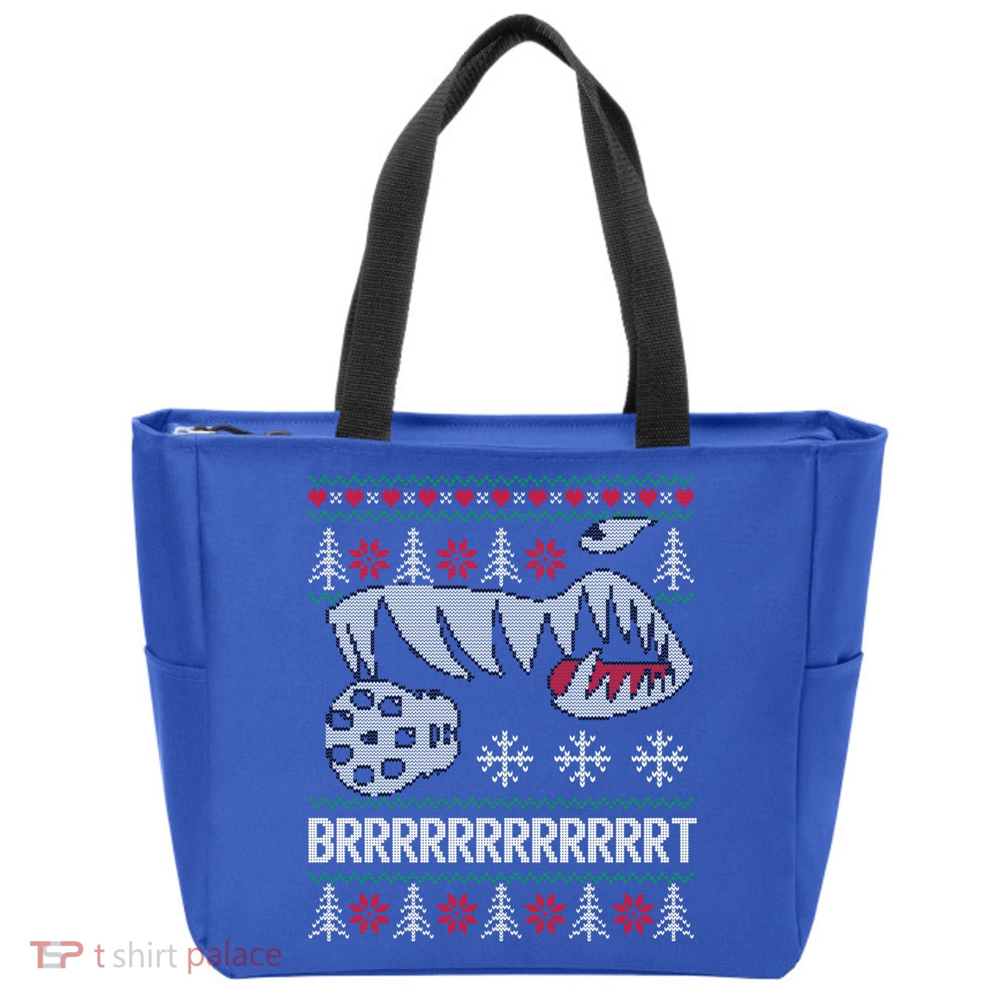 A10 Warthog Ugly Xmas Sweater Style Fighter Jet Usaf Gift Tote Bag