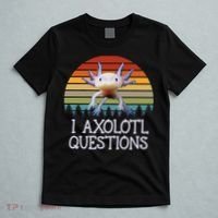 Axolotl Women  Vintage Gifts Funny Cute Axolotl T-Shirt thumb 5
