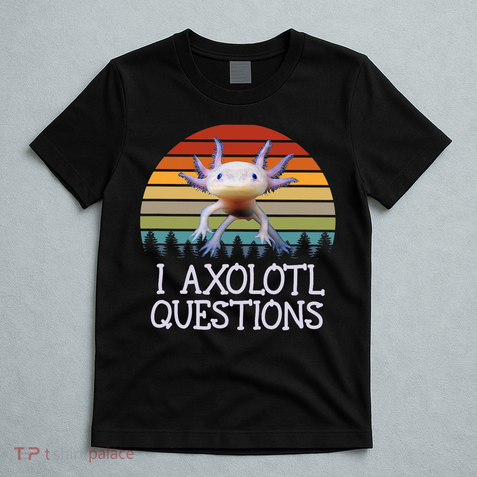 Axolotl Women  Vintage Gifts Funny Cute Axolotl T-Shirt