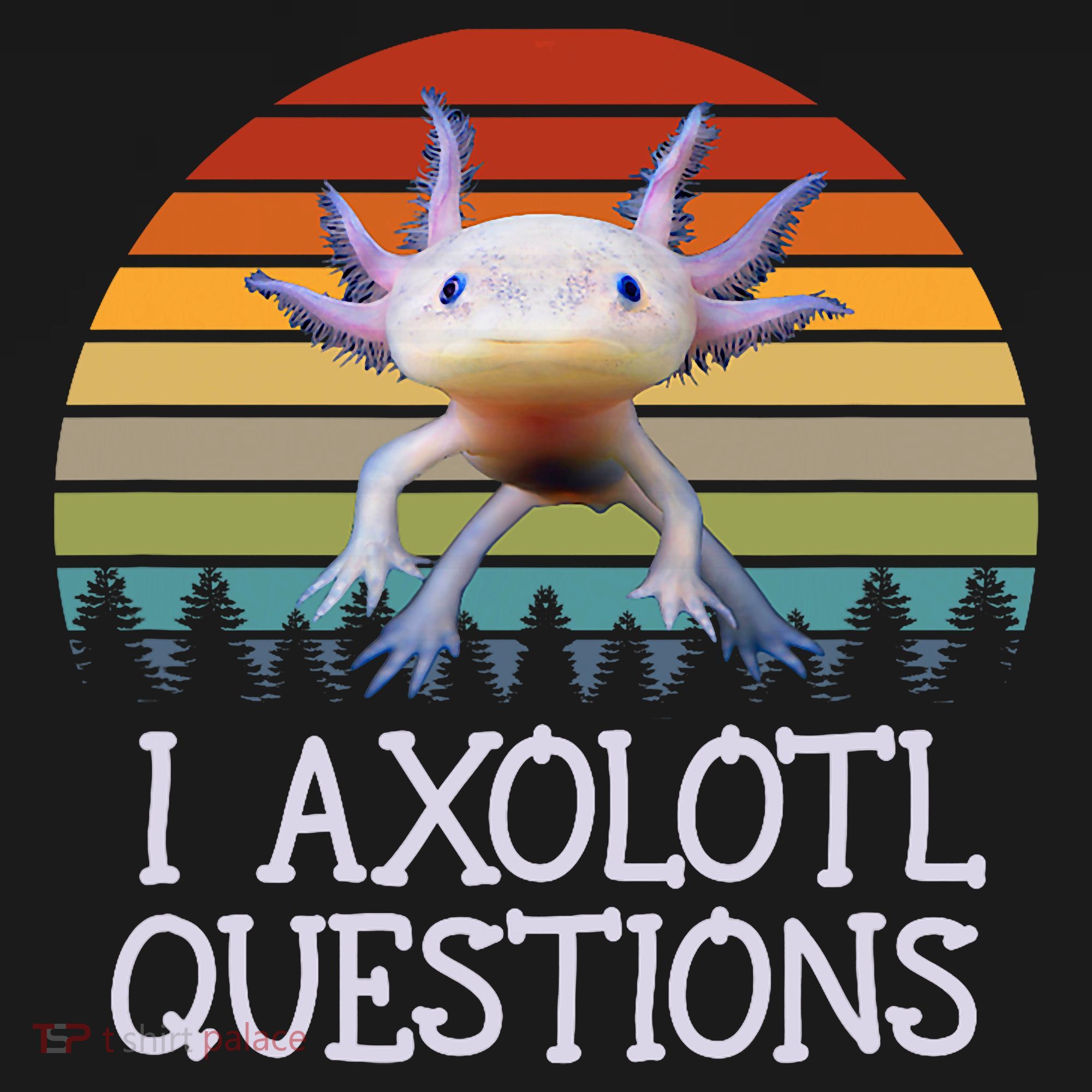 Axolotl Women  Vintage Gifts Funny Cute Axolotl T-Shirt