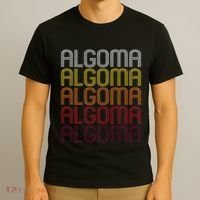 Algoma Wi Vintage Style Wisconsin T-Shirt thumb 3