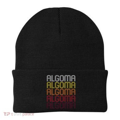Algoma Wi Vintage Style Wisconsin Beanie