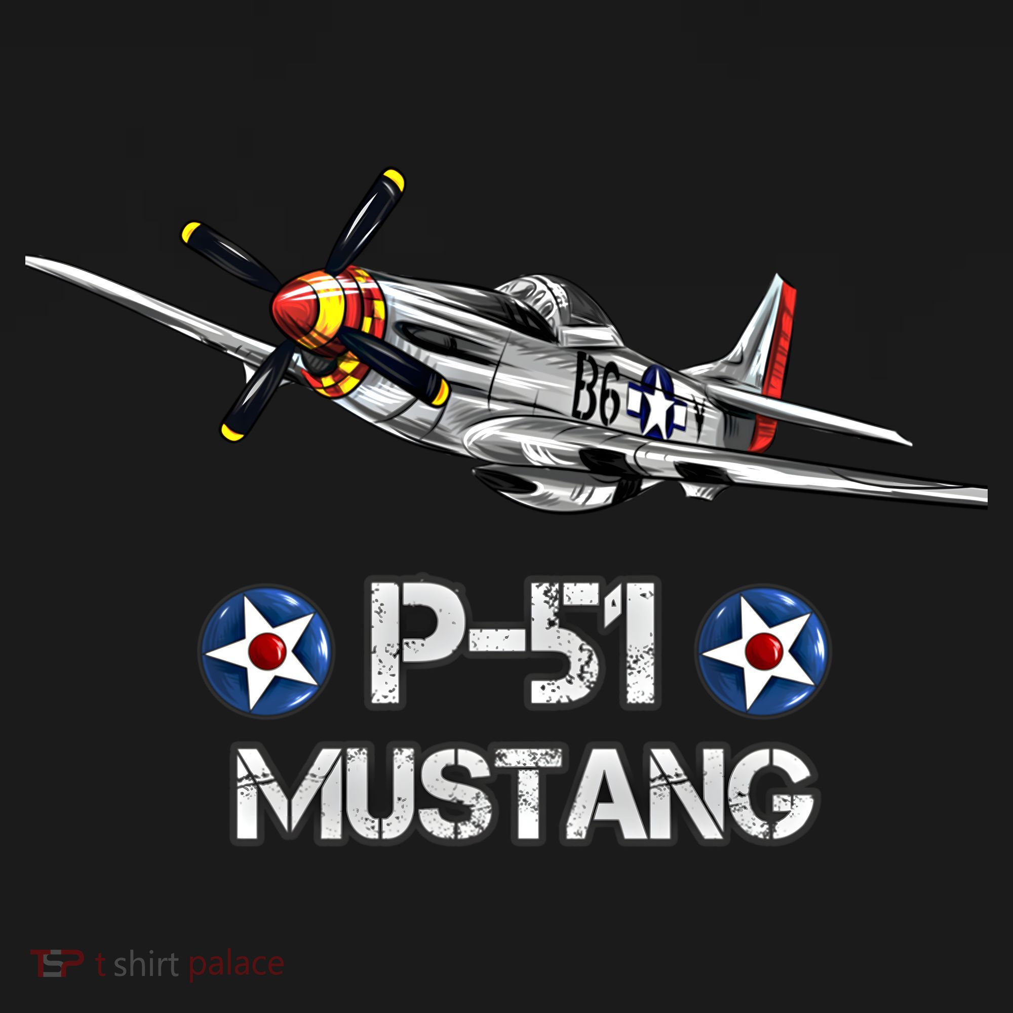 American World War 2 Pcool Gift51 Mustang Fighter Airplane Gift Bucket Hat