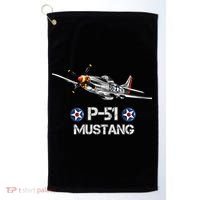 American World War 2 Pcool Gift51 Mustang Fighter Airplane Gift Golf Towel thumb 0