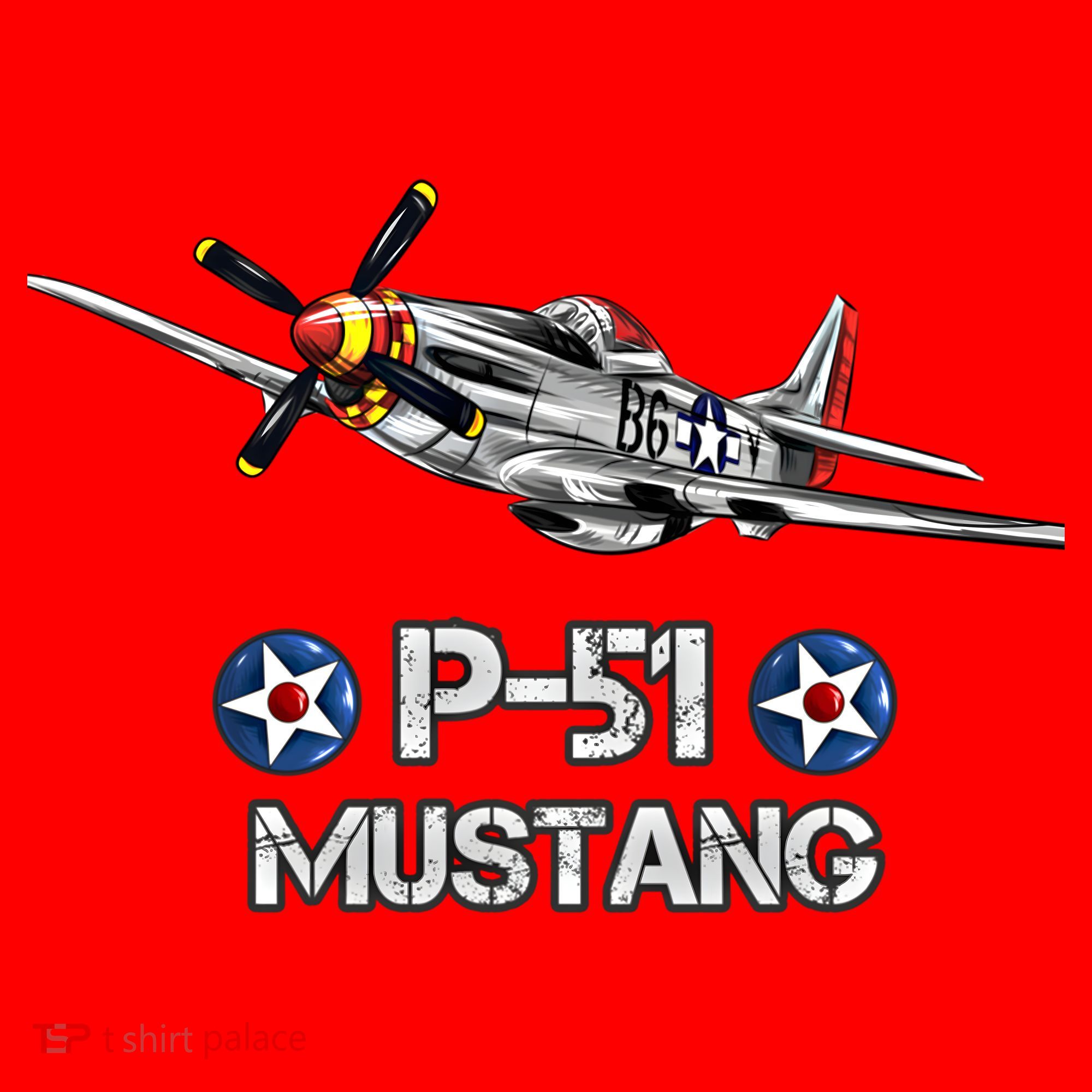 American World War 2 Pcool Gift51 Mustang Fighter Airplane Gift Santa Hat