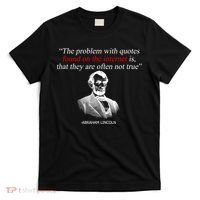 Autor Writer Writing Abraham Lincoln Funny Journalist Gift T-Shirt thumb 0