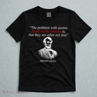 Autor Writer Writing Abraham Lincoln Funny Journalist Gift T-Shirt thumb 5