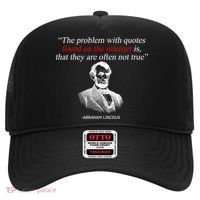 Autor Writer Writing Abraham Lincoln Funny Journalist Gift Hat thumb 0