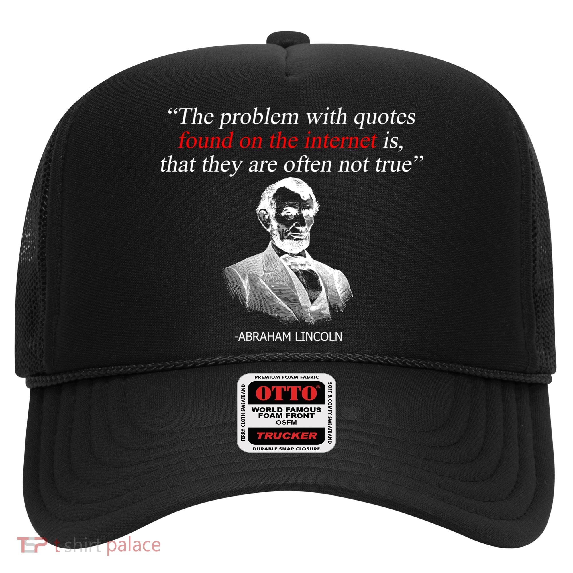 Autor Writer Writing Abraham Lincoln Funny Journalist Gift Hat