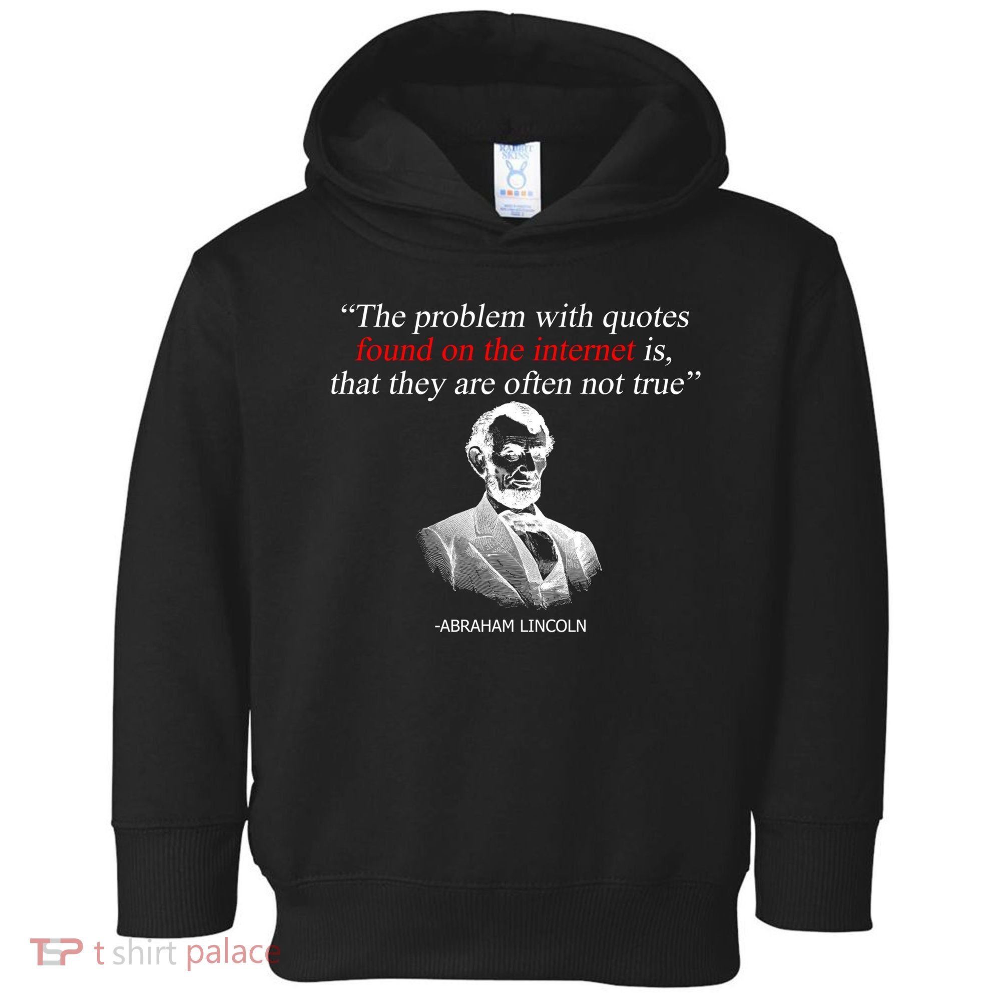 Autor Writer Writing Abraham Lincoln Funny Journalist Gift Toddler Hoodie