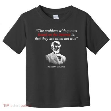 Autor Writer Writing Abraham Lincoln Funny Journalist Gift Toddler T-Shirt