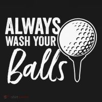 Always Wash Your Balls Golf Funny Golfing Sport Lover Baby Bodysuit thumb 2