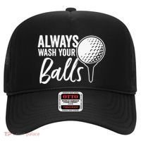 Always Wash Your Balls Golf Funny Golfing Sport Lover Hat thumb 0