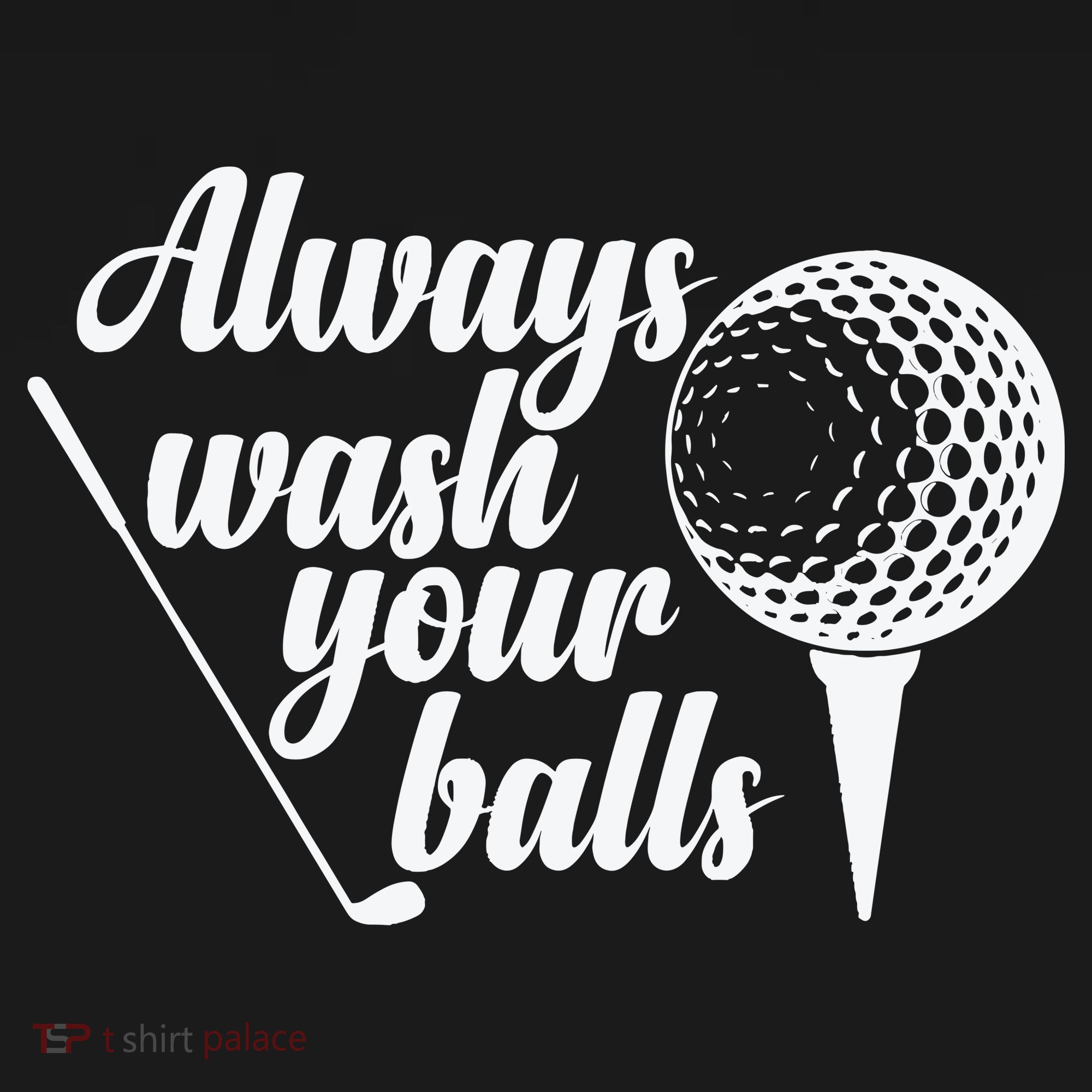 Always Wash Your Balls Golf Trendsport Long Sleeve Shirt
