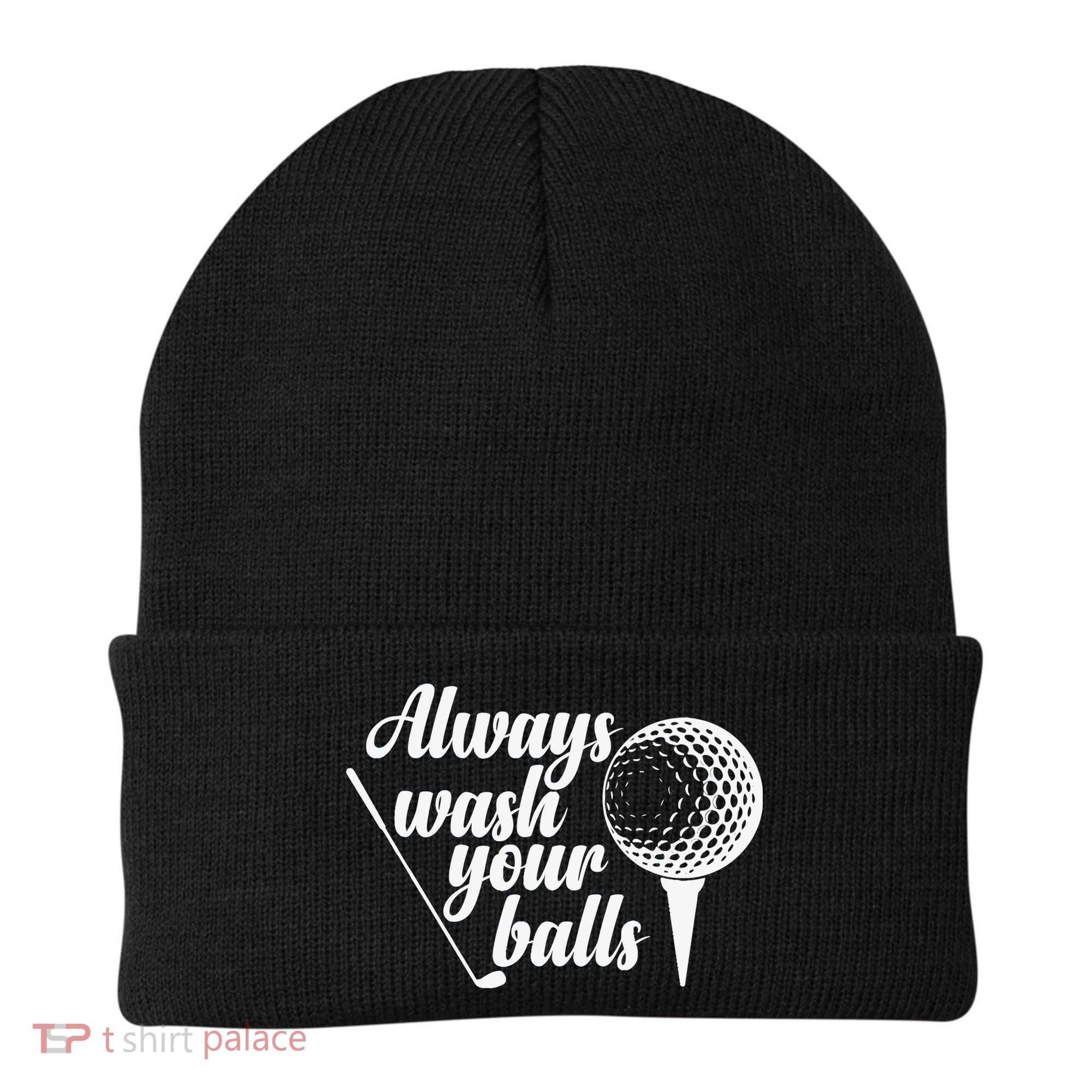 Always Wash Your Balls Golf Trendsport Beanie