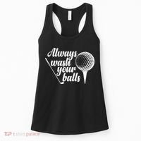 Always Wash Your Balls Golf Trendsport Women's Tank Top thumb 0