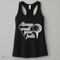 Always Wash Your Balls Golf Trendsport Women's Tank Top thumb 3