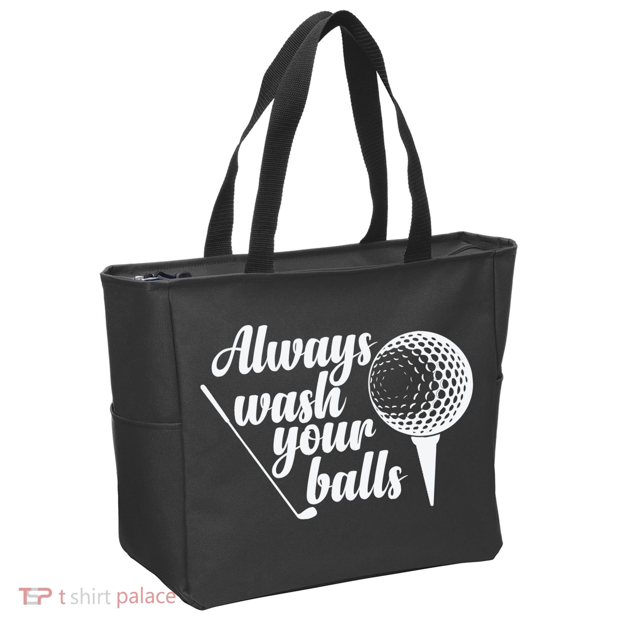 Always Wash Your Balls Golf Trendsport Tote Bag