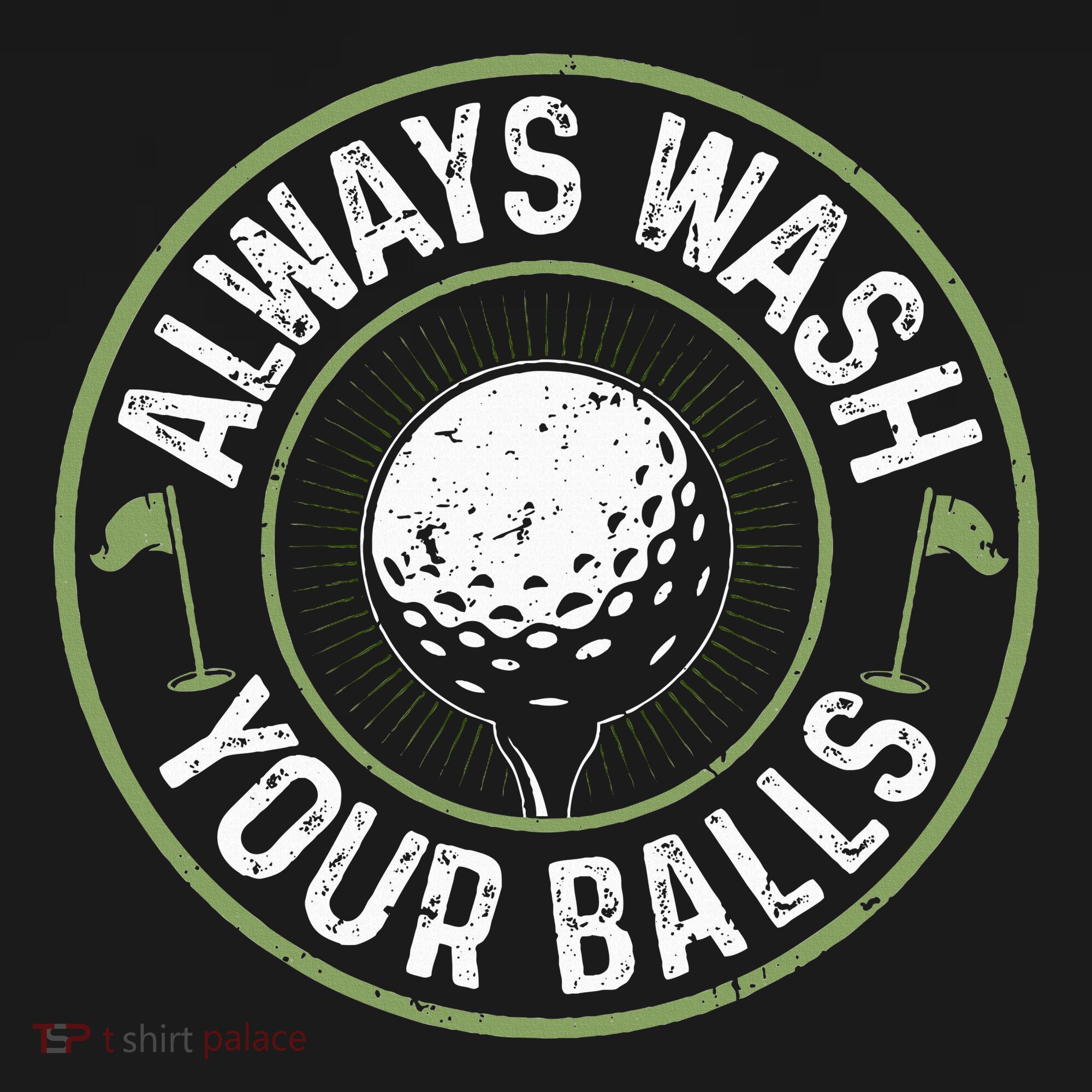 Always Wash Your Balls Golf Lover Golfer Golfing Life Women's Hoodie