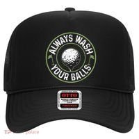 Always Wash Your Balls Golf Lover Golfer Golfing Life Hat thumb 0