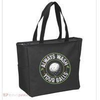 Always Wash Your Balls Golf Lover Golfer Golfing Life Tote Bag thumb 2