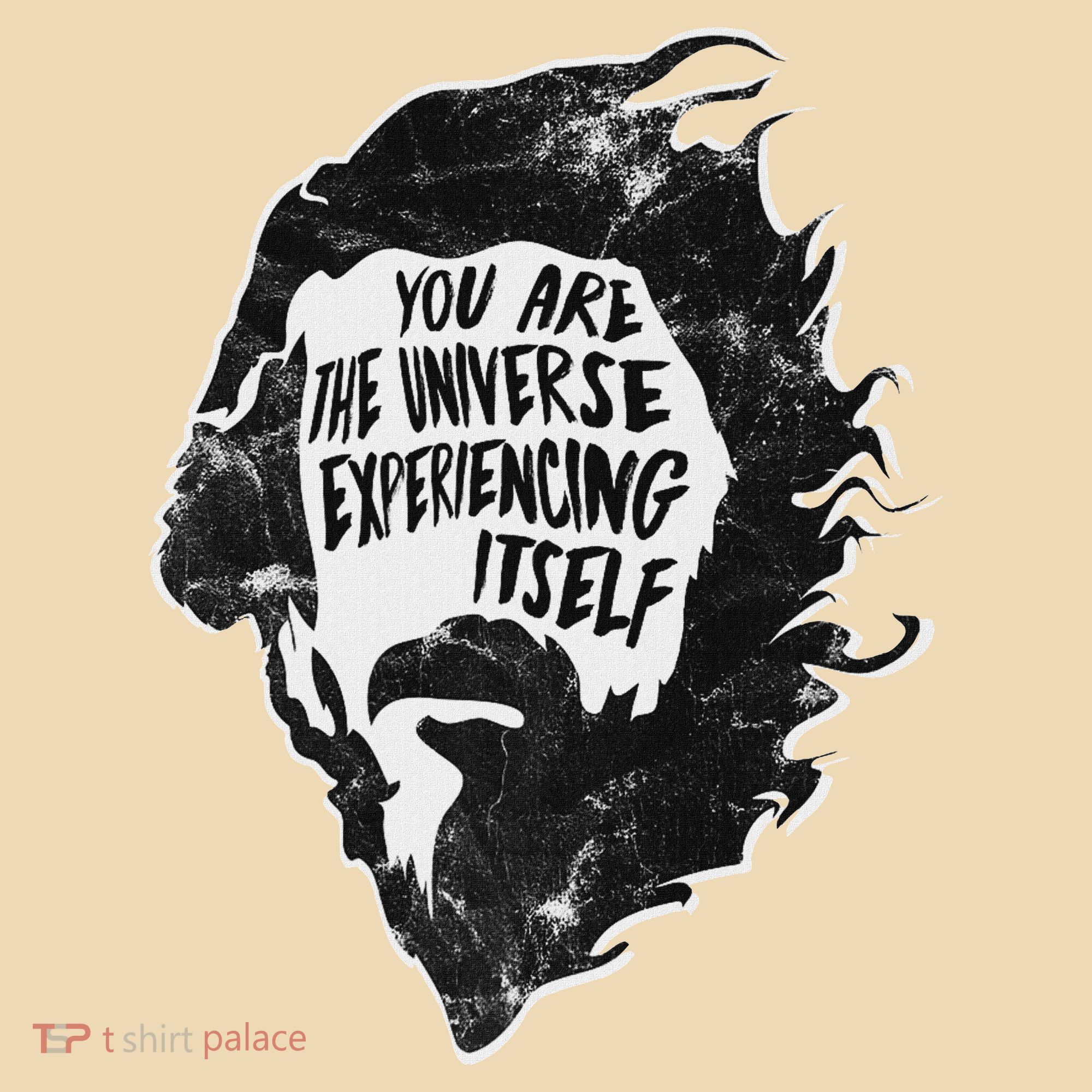 Alan Watts YouRe The Universe Experiencing Itself Tote Bag